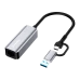 ColorWay CW-AD-CRG USB-A/USB-С 3.0 - RJ45 Gigabit Ethernet Адаптер мережевий