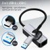 ColorWay CW-AD-CRG USB-A/USB-С 3.0 - RJ45 Gigabit Ethernet Адаптер мережевий