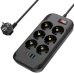 СolorWay CW-CHE64PDB 6 розеток/4USB Мережевий фільтр