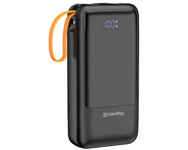 ColorWay CW-PB200LP07BK 20 000 mAh PD22.5W Повербанк