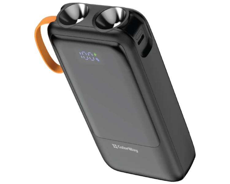 ColorWay CW-PB200LP07BK 20 000 mAh PD22.5W Повербанк