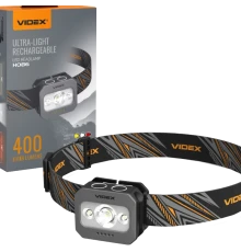VIDEX VLF-H086 400Lm 5000K Налобний світлодіодний ліхтарик