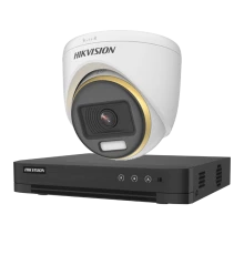 iDS-7204HUHI-M1/T + DS-2CE70DF3T-PF Разом дешевше Hikvision