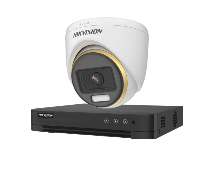 iDS-7204HUHI-M1/T + DS-2CE70DF3T-PF Разом дешевше Hikvision