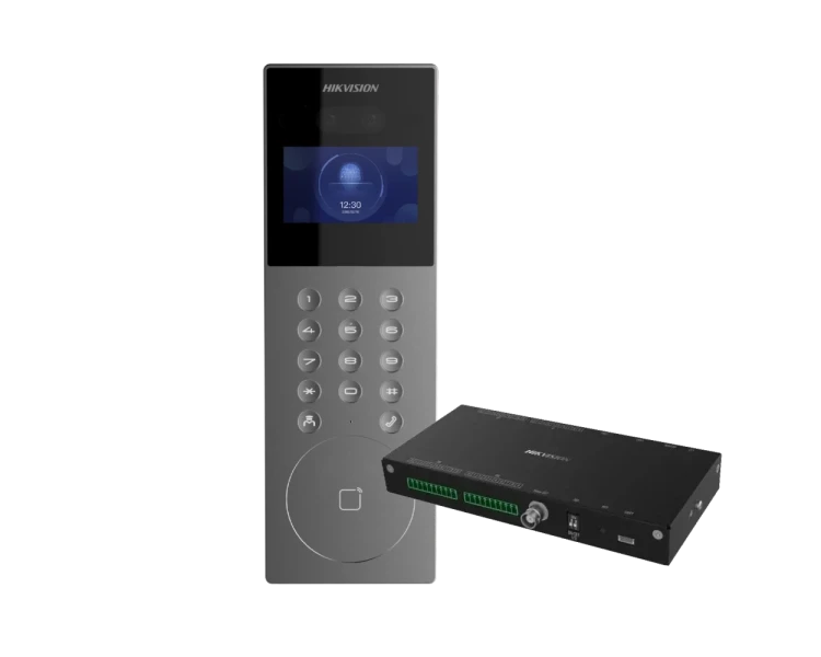 Hikvision DS-KD9203-E6 + DS-KAD40 Набір гібридної домофонії