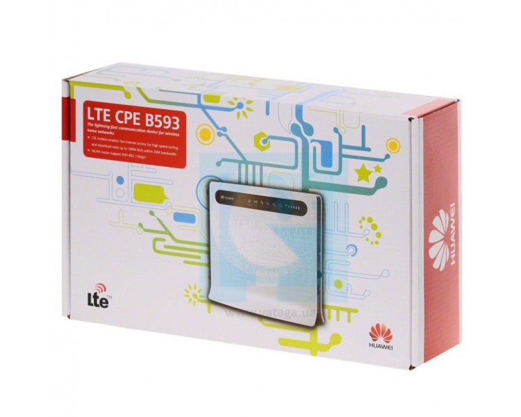 Huawei B593 LTE CPE роутер WiFi