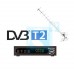 Цифровой DVB-T2 тюнер World Vision T64D  + T2 антенна
