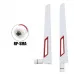 12 dBi Dual Band WiFi антена 2.4-5.8 Ггц RP-SMA male  - 1шт