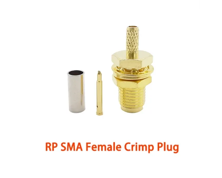 Разъем RP SMA female для кабеля RG316, RG174