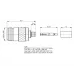 Разъем ВЧ N-female, G30 H155 LMR-240 Telegartner J01021B0117