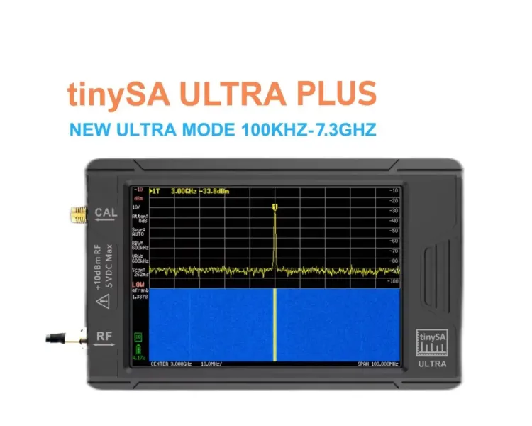 Анализатор спектра tinySA ULTRA Plus ZS-407 Анализатор спектра tinySA ULTRA Plus ZS-407