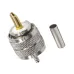 Роз'єм UHF male для кабелю RG316 RG174
