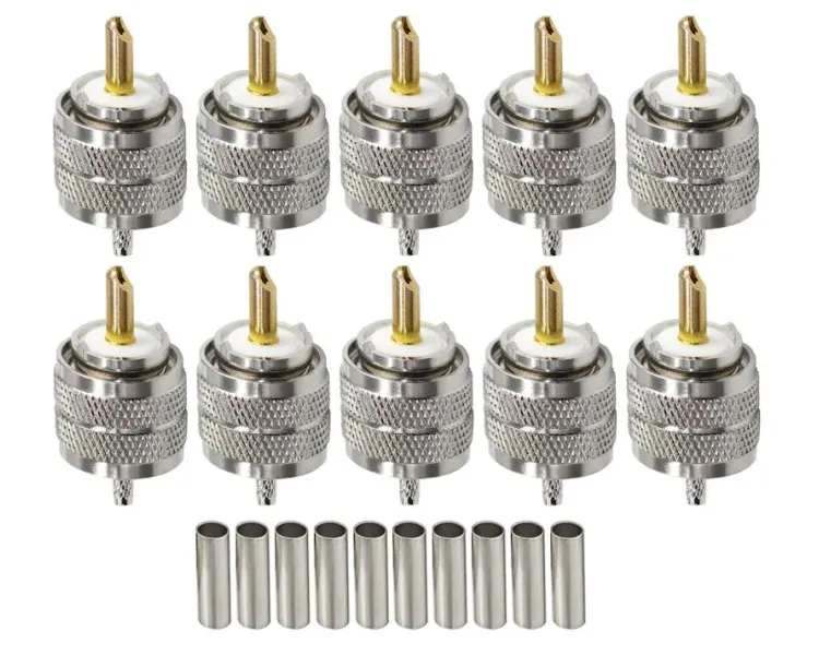 Роз'єм UHF male для кабелю RG316 RG174