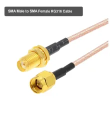 Пигтейл SMA male - SMA female 15 см RG-316