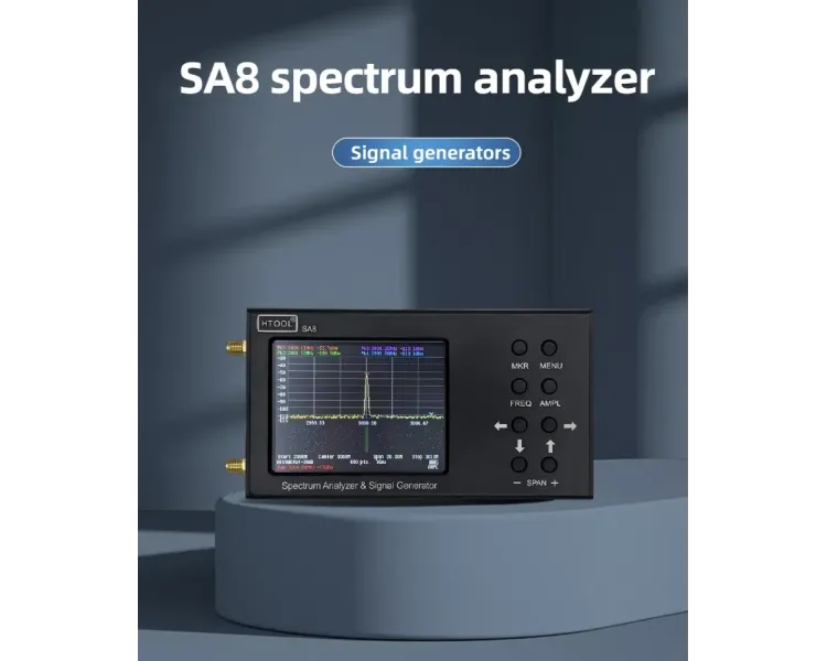 Аналізатор спектру HTOOL-SA8 із вбудованим генератором