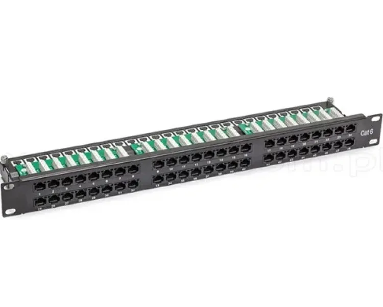 UTP патч-панель 1U 48 RJ45 Cat.5e