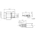 SMA-male RG141 пайка MyCell