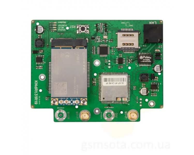 Роутер Kroks Rt-Brd RSIM DS eQ-EP под m-PCI модем с поддержкой SIM-инжектора