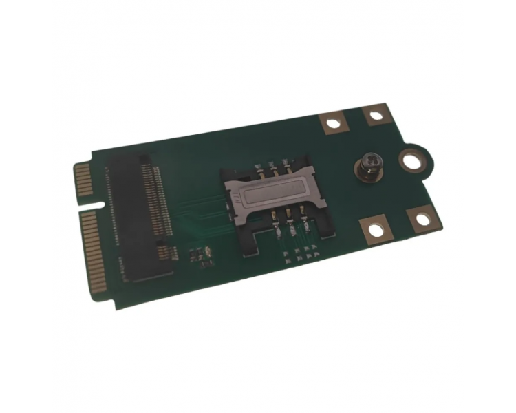 Адаптер M.2 на Mini PCIE со слотом для SIM-карт 3G/4G