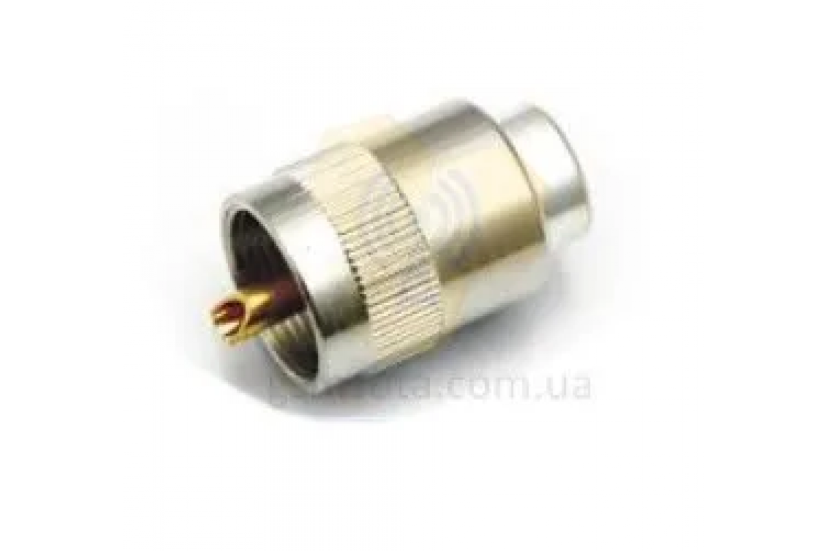 Купить разъем UHF (male, вилка, папа) на кабель RG-213, RG 8 (пайка)