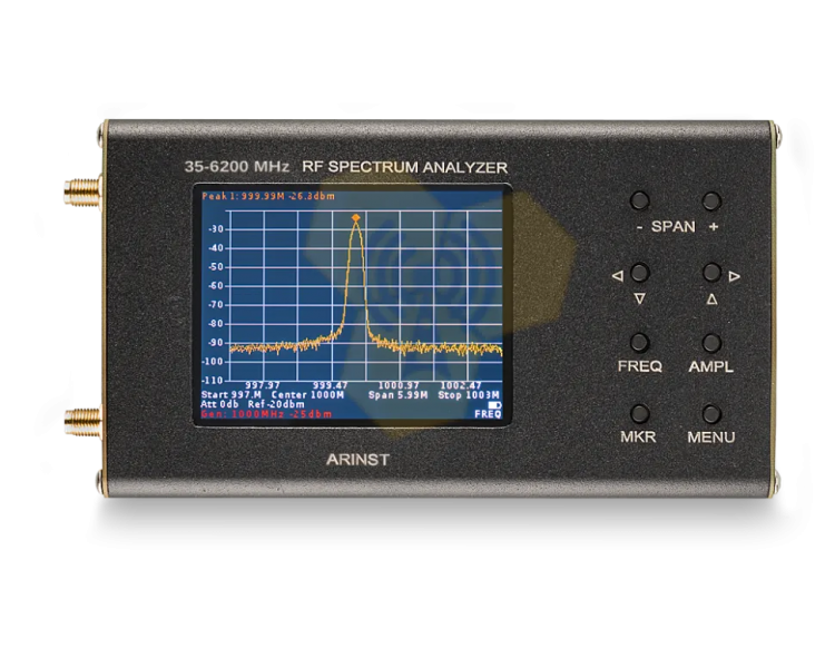 Аналізатор спектру Arinst SSA-TG R2 з трекінг-генератором