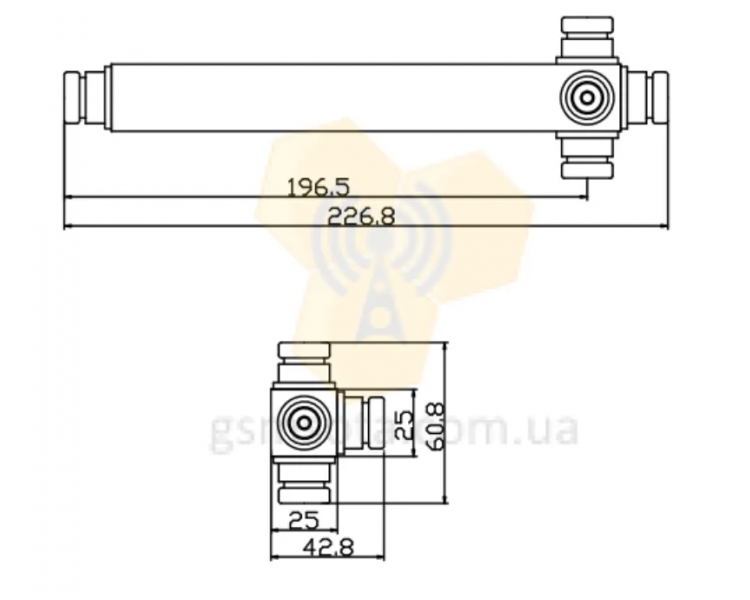 Сплитер 1/4 MyCell PS-4-698-2700