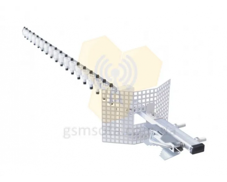 3G-4G антенна Стрела 20 дБ 1700-2170 МГц с кабелем и антенным переходником