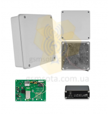 Антенна-бокс OB-M2х15 с 3G-4G PoE роутером Mini-Board RSIM, модемом и SIM инжектором