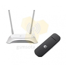 WiFi 4G роутер TP-Link 842 + Huawei 3372h