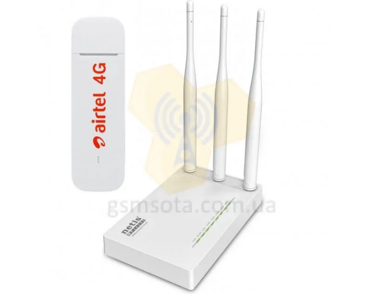 4G/3G Wi-Fi роутер Netis 5230 + USB модем Huawei 3372h