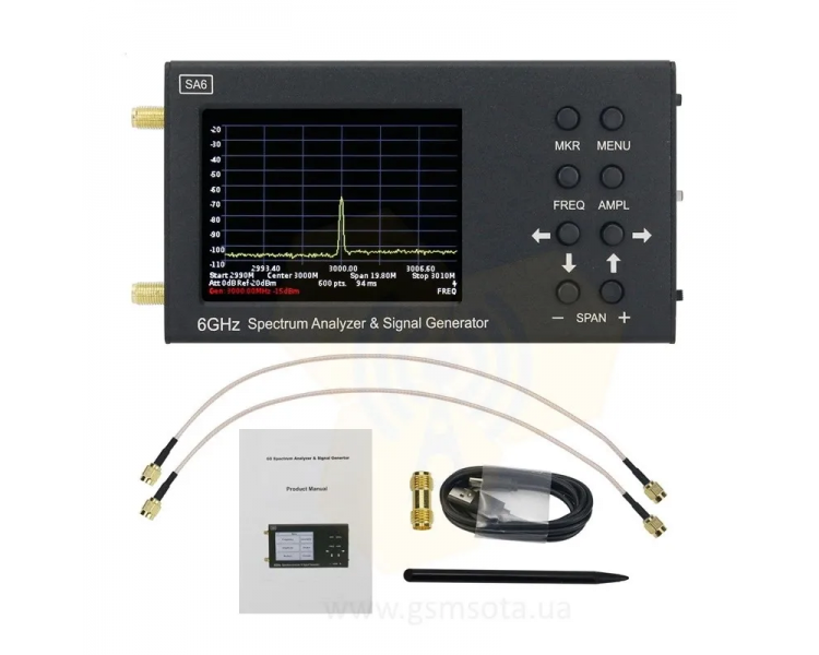 Анализатор спектра SA6-TG с трекинг-генератором