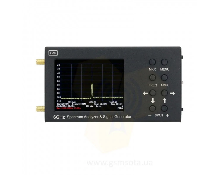 Аналізатор спектру SA6-TG з трекінг-генератором