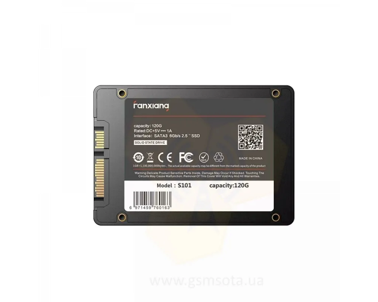 SSD диск для ноутбуков Fangxiang S101 256 ГБ Оригинал