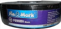 ТВ кабель FinMark F 660 BV black бухта 100 м
