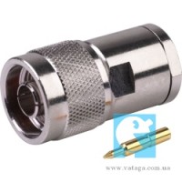 Разъем ВЧ N-male для кабеля RG-8