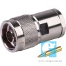 Разъем ВЧ N-male для кабеля RG-8